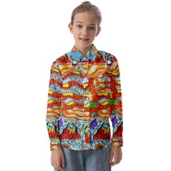 Supersonic Mermaid Chaser Kids  Long Sleeve Shirt