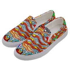 Supersonic Mermaid Chaser Men s Canvas Slip Ons