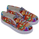 Supersonic Mermaid Chaser Kids  Canvas Slip Ons View3