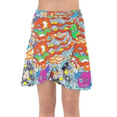 Supersonic Mermaid Chaser Wrap Front Skirt