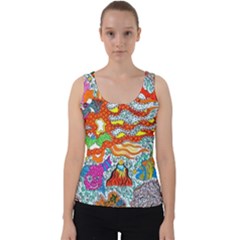 Supersonic Mermaid Chaser Velvet Tank Top