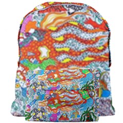 Supersonic Mermaid Chaser Giant Full Print Backpack