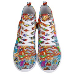 Supersonic Mermaid Chaser Men s Lightweight High Top Sneakers