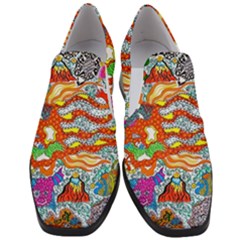 Supersonic Mermaid Chaser Women Slip On Heel Loafers by chellerayartisans