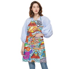 Supersonic Mermaid Chaser Pocket Apron by chellerayartisans