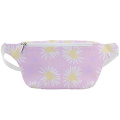 Mazipoodles Bold Daisies Pink Waist Bag  by Mazipoodles