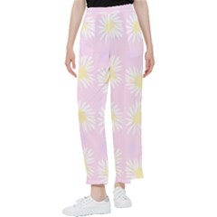 Mazipoodles Bold Daisies Pink Women s Pants  by Mazipoodles