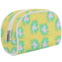 Mazipoodles Bold Daises Yellow Make Up Case (Large) View1