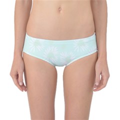 Mazipoodles Bold Daisies Spearmint Classic Bikini Bottoms by Mazipoodles