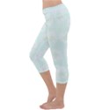 Mazipoodles Bold Daisies Spearmint Capri Yoga Leggings View2