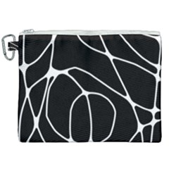 Mazipoodles Neuro Art - Black White Canvas Cosmetic Bag (xxl)