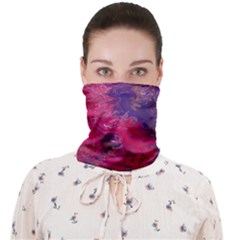 Fuchsia Flow Face Covering Bandana (adult) by kaleidomarblingart