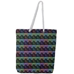 Inspirational Think Big Concept Pattern Full Print Rope Handle Tote (large) by dflcprintsclothing