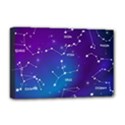 Realistic Night Sky With Constellations Deluxe Canvas 18  x 12  (Stretched) View1