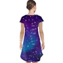 Realistic Night Sky With Constellations Cap Sleeve Nightdress View2