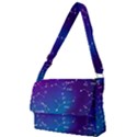 Realistic Night Sky With Constellations Full Print Messenger Bag (L) View1