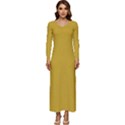  Long Sleeve Longline Maxi Dress View1