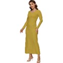  Long Sleeve Longline Maxi Dress View2