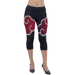 Naruto-akatsuki- Chan Lightweight Velour Capri Leggings  by Chan9095