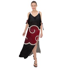 Naruto-akatsuki- Chan Maxi Chiffon Cover Up Dress by Chan9095