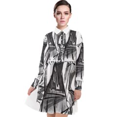 20230815 214856 0000 Long Sleeve Chiffon Shirt Dress