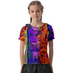 Lou Kids  Frill Chiffon Blouse by MRNStudios