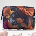 Crocodile Vs Monkey Watercolor 1 Dreamshaper V7 3d Floral 0 Make Up Pouch (Medium) View1