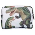 Crocodile Vs Monkey Watercolor 1 Dreamshaper V7 3d Floral 0 Make Up Pouch (Medium) View2