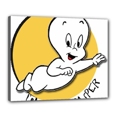 Casper2 Canvas 20  X 16  (stretched) by RuuGallery10