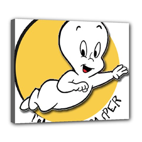 Casper2 Deluxe Canvas 24  X 20  (stretched) by RuuGallery10