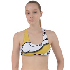 Casper2 Criss Cross Racerback Sports Bra