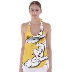 Casper2 Tie Back Tankini Top