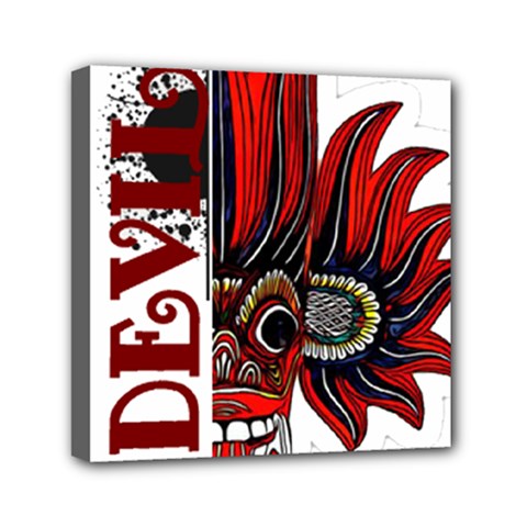 Devil2 Mini Canvas 6  X 6  (stretched) by RuuGallery10