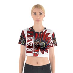 Devil2 Cotton Crop Top by RuuGallery10