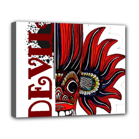 Devil2 Deluxe Canvas 20  X 16  (stretched) by RuuGallery10