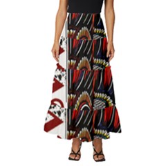 Devil2 Tiered Ruffle Maxi Skirt