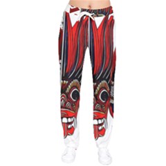 Devil2 Women Velvet Drawstring Pants by RuuGallery10