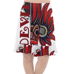 Devil2 Fishtail Chiffon Skirt by RuuGallery10