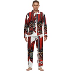 Devil2 Men s Long Sleeve Velvet Pocket Pajamas Set by RuuGallery10