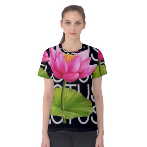 Lotus2 Women s Cotton Tee by RuuGallery10