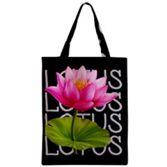 Lotus2 Zipper Classic Tote Bag by RuuGallery10