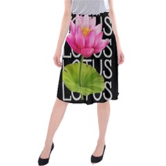 Lotus2 Midi Beach Skirt by RuuGallery10