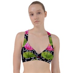 Lotus2 Sweetheart Sports Bra by RuuGallery10