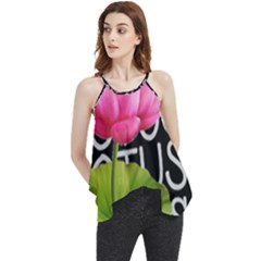 Lotus2 Flowy Camisole Tank Top