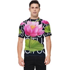 Lotus2 Men s Short Sleeve Rash Guard by RuuGallery10