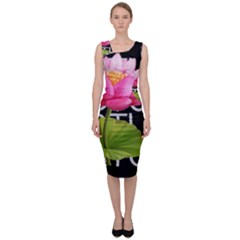 Lotus2 Sleeveless Pencil Dress by RuuGallery10