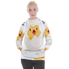 Cute Chick Women s Hooded Pullover