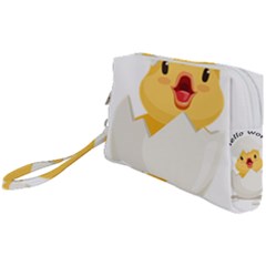 Cute Chick Wristlet Pouch Bag (small) by RuuGallery10