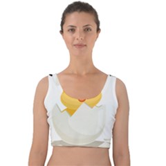 Cute Chick Velvet Crop Top by RuuGallery10