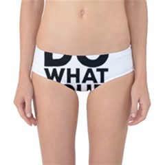 Do What Ur Heart Says Classic Bikini Bottoms by RuuGallery10